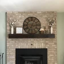 Define your fireplace by enclosing it with a layered whitewash mantel and lining the fireplace itself with a black frame. 23 Best Brick Fireplace Ideas To Make Your Living Room Inviting In 2021