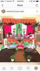 Bam bam birthday outfit with hat and club. Flintstones Pebbles 1st Birthday Birthday Party Ideas Photo 1 Of 11 Birthday Theme Bday Party Theme Twin Birthday Parties