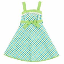 Flouncy And Fun Easter Dresses Seersucker Checkered Dress From Burlington Coat Factory Girls Easter Dresses Easter Dress Chicago Shopping