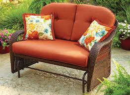 Create A Spot To Contemplate Meditate Or Vegetate With This Gracious Relaxing Glider Lin Wolff Patio Glider Outdoor Glider Home Garden