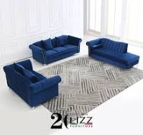 Novo Chegada Famoso Loveseat Chaise Sala de Estar Sofá de Tecido  Chesterfield