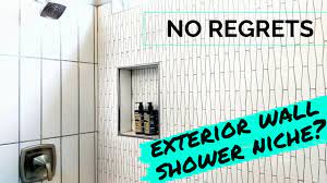 Should You Install A Shower Niche In An Exterior Wall Maybe If Youtube