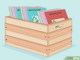 3 Ways To Organize Magazines - Wikihow