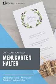Viele erfolgreiche gastronomen haben sich mittlerweile von klassischen speisekarten verabschiedet. Diy Menukarten Halter Aus Weinkorken Selber Machen Blog
