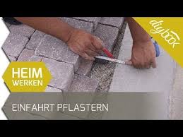 Garageneinfahrt Pflastern Anleitung Diybook Pflastern Anleitung Einfahrt Pflaster Garageneinfahrt