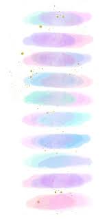 Watercolor Pastel Brush Strokes Clipart Hand Drawn Paint Strokes Iridescent Rainbow Blog Elements Graphics Clip Art Pink Mint Notes Art Journal Stickers Watercolor