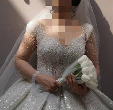 لباس عروس سوپر مجلل لبنانی کد ۴۶۷ در تهران