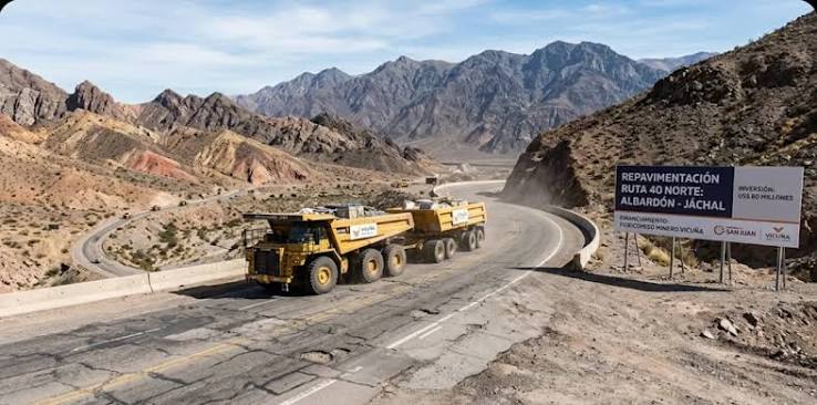Ruta 40 Norte clave para minería en San Juan