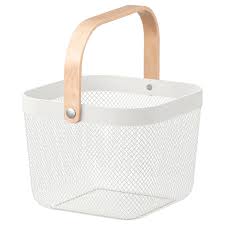 Risatorp Panier Blanc Ikea Panier Blanc Panier Metallique Panier Ikea