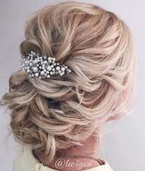 40 Chic Wedding Hair Updos For Elegant Brides Hair Styles Blonde Updo Elegant Wedding Hair