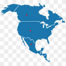 North America South America Map Gray North America Hd Png Download 877x809 57164 Pngfind