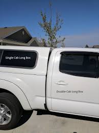 It will be first available for the chevy colorado and gmc canyon. Mismatched Camper Shell Buyers Guide Compendium Tacoma World