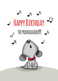 Happy Birthday To You Howling Birthday Card With Dog Card Ad Affiliate Howl Happy Birthday Greetings Friends Happy Birthday Messages Happy Birthday Dog
