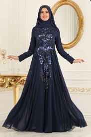 Neva Style Navy Blue Hijab Evening Dress 7533l Neva Style Com Dresses Evening Dresses Hijab Evening Dress