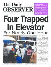 Home of the daily observer. Paper Antigua Observer Fill Online Printable Fillable Blank Pdffiller