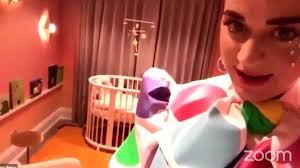 Can we talk about the cheeseburger ensemble? Katy Perry Gives Tour Of Baby Nursery Cnn