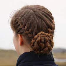 Get Busy 40 Sporty Hairstyles For Workout Sporty Hairstyles Braided Bun Hairstyles Curly Hair Styles