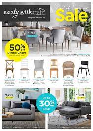 Hamptons grey luxury memory foam outdoor lounge. Early Settler Catalogue 18 29 Feb 2020