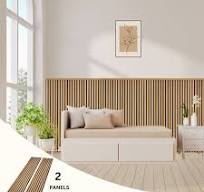 Wholesale Acoustic Slatwall Wood Panels 47.24" x 12.6" (2 ...