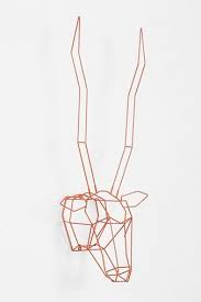 Animal Head Wall Sculpture Gazelle Animal Head Wall Sculpture Wall Sculptures Animal Heads