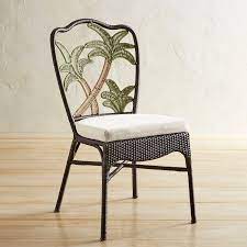 palm tree 3 piece dining set woven dining chairs outdoor dining chairs furniture dining chairs