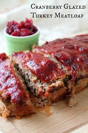 Cranberry Glazed Turkey Meatloaf Recipe Great Meatloaf Recipe Food Network Recipes Food Recipes