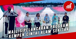 Jabatan alam sekitar(jas) berperanan mengadakan kempen mengenai alam sekitar di seluruh malaysia. Majlis Pelancaran Program Kempen Cintai Alam Sekitar Kopubi