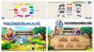 Media pembelajaran yang cocok digunakan yaitu media visual seperti powerpoint. Media Pembelajaran Powerpoint Jenjang Sd Mi Kelas 1 2 3 4 5 6 Datadikdasmen Datadikdasmen Com