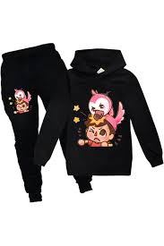 Amazon.com: ILVTYAN Youth Tracksuit Five Anime Nights at Cartoon Freddy's  Hoodie Sweatpants Set 2 Piece Outfits for Boys Girls 2-3Y : Clothing, Shoes  & Jewelry