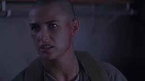 20 years ago, Demi Moore shaved her head and showed the world Navy  lieutenant Jane wasn't your average Joe.