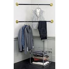 There are 30256 wall rack hanger for sale on etsy, and they cost $36.81 on average. Mod Locker In Storage Cb2 In 2021 Hanging Bar Clothing Rack Hanging Clothes