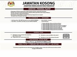 Jobcari.com | jawatan kosong terkini. Jawatan Kosong Di Jabatan Kebajikan Masyarakat Negeri Terengganu Jobcari Com Jawatan Kosong Terkini