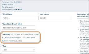 Which Resume Formats Are Acceptable For Scout Scout