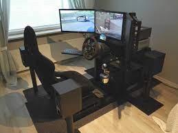 Wooden Diy Sim Racing Rig Diy Post Wooden Diy Racing Simulator Sims