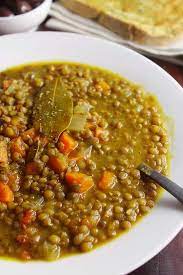Mediterranean Lentil Soup Recipe Lentil Soup Recipes Greek Recipes Lentil Recipes