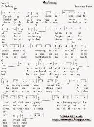 Not Lagu Sigulempong Belajar