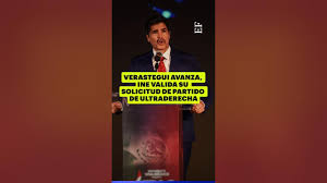 Verastegui avanza, INE valida su partido de ultraderecha