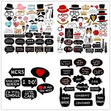 Whether you're planning a simple ceremony with family and friends or a huge gala, shindigz has a variety of wedding supplies at prices well within the budget. Mr Mrs Just Married Fun Photo Booth Props Bride Groom Wedding Decoration Photobooth Bridal Shower Event Party Supplies Photobooth Props Aliexpress