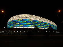 El allianz arena es un gran estadio en múnich , alemania. Allianz Arena Wikipedia