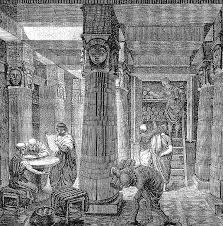 Library Of Alexandria Library Of Alexandria Ancient Alexandria Ancient Library