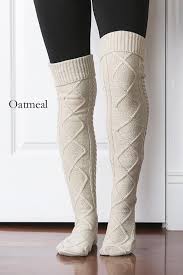 Thigh high cable boot sicks. Diamond Knit Thigh High Boot Socks Cable Knit Socks Thigh High Socks Knit Boot Socks