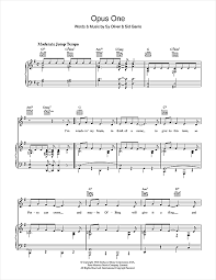 Sy Oliver Opus One Sheet Music Pdf Notes Chords Jazz Score Piano Solo Download Printable Sku 74361