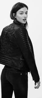 Pin On Leather Jacket