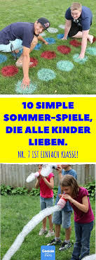 10 Simple Sommer Spiele Die Alle Kinder Lieben Nr 7 Ist Einfach Klasse Kreative Sommer Party Spiele Die Nicht Herbstgarten Sommerspiele Sommerfest Spiele