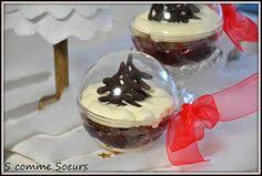 Desserts Presentes Dans Une Boule De Noel Dessert Noel Boule Dessert Noel Idee Recette Noel