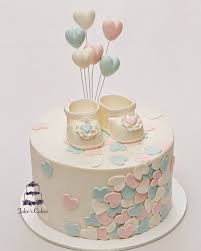 Ideiasdebolosefestas On Instagram Mais Uma Sugestao De Bolo Para Chadebebe Via Pinterest Ideiasdebolosefestas Baby Cake Torta Baby Shower Shower Cupcakes