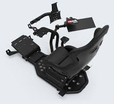 Rseat Rs1 Black Black Rseat Gaming Seats Cockpits And Motion Simulators For Pc Ps4 Xbox One Cockpit Flight Simulator Cockpit Racing Seats
