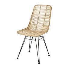 Fauteuil en cuir, fauteuil design ou vintage maisons du. Chaise En Rotin Et Metal Pitaya Maisons Du Monde Chaise Rotin Chaise Salle A Manger Salle A Manger Rotin