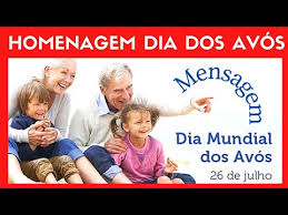 Melgaço assinala no próximo dia 26 de julho o dia mundial dos avós com diversas atividades para avós e netos de todo o concelho. 26 De Julho Dia Dos Avos A Mais Linda Homenagem Ao Dia Dos Avos Youtube