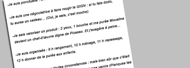 Cette semaine, farfetch vous a concocté une liste des plus belles nouveautés pour femme. Les Cv Originaux Sont A La Portee De Tous Decouvrez Le Cv De Sandrine Paquet Alias Super Maman Cv Originaux Fr Le Meilleur Et Le Pire Du Cv Original